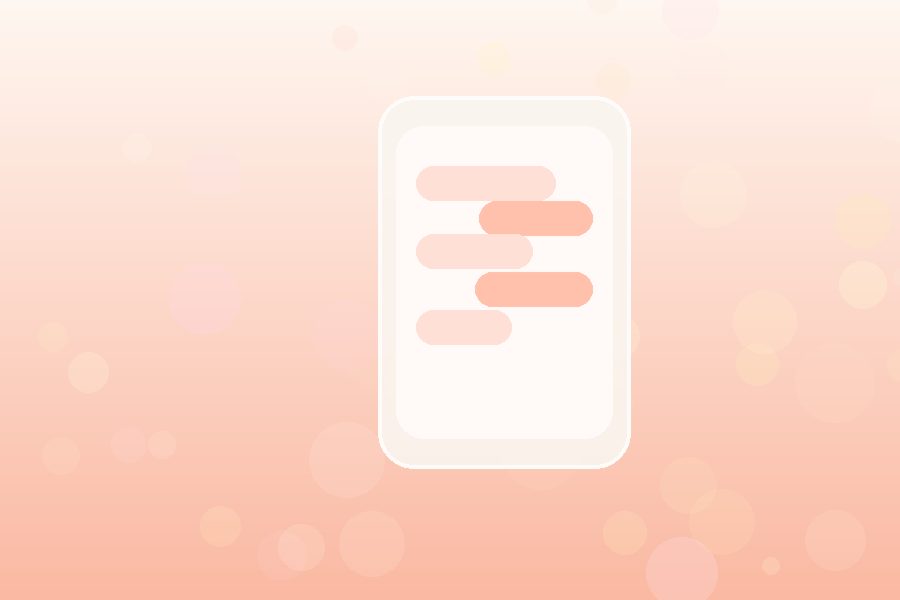 暖色床头灯和深夜聊天